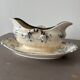 Sauce boat U & Cie Sarreguemines model “currants”