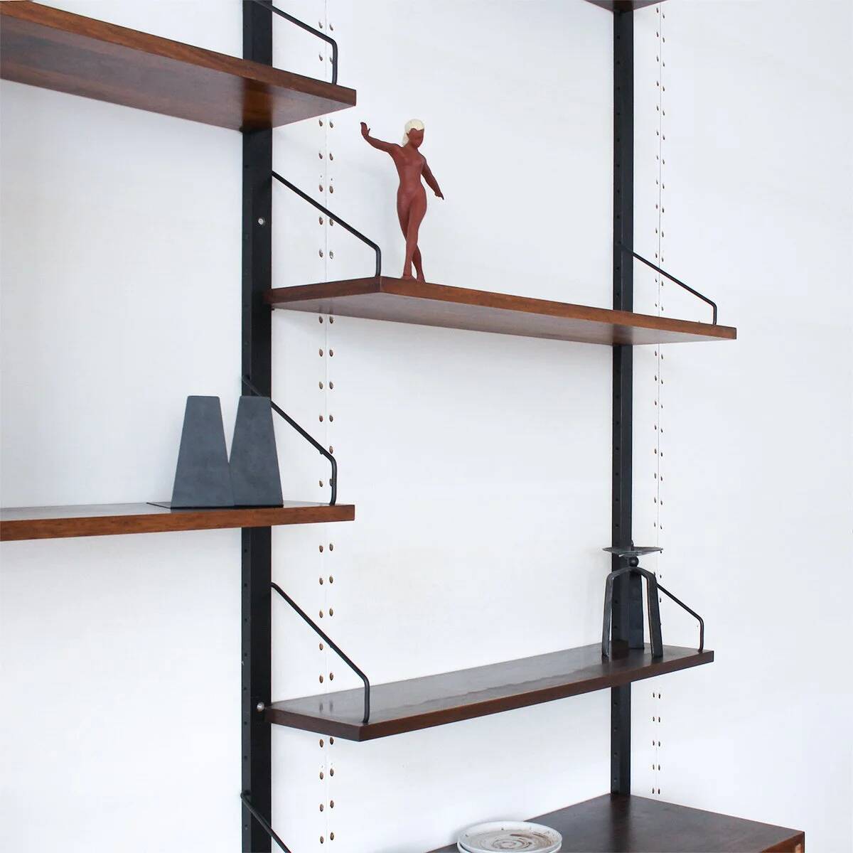 Poul Cadovius shelving system, rosewood