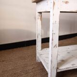 Shabby chic wooden console