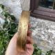 Small vintage golden frame