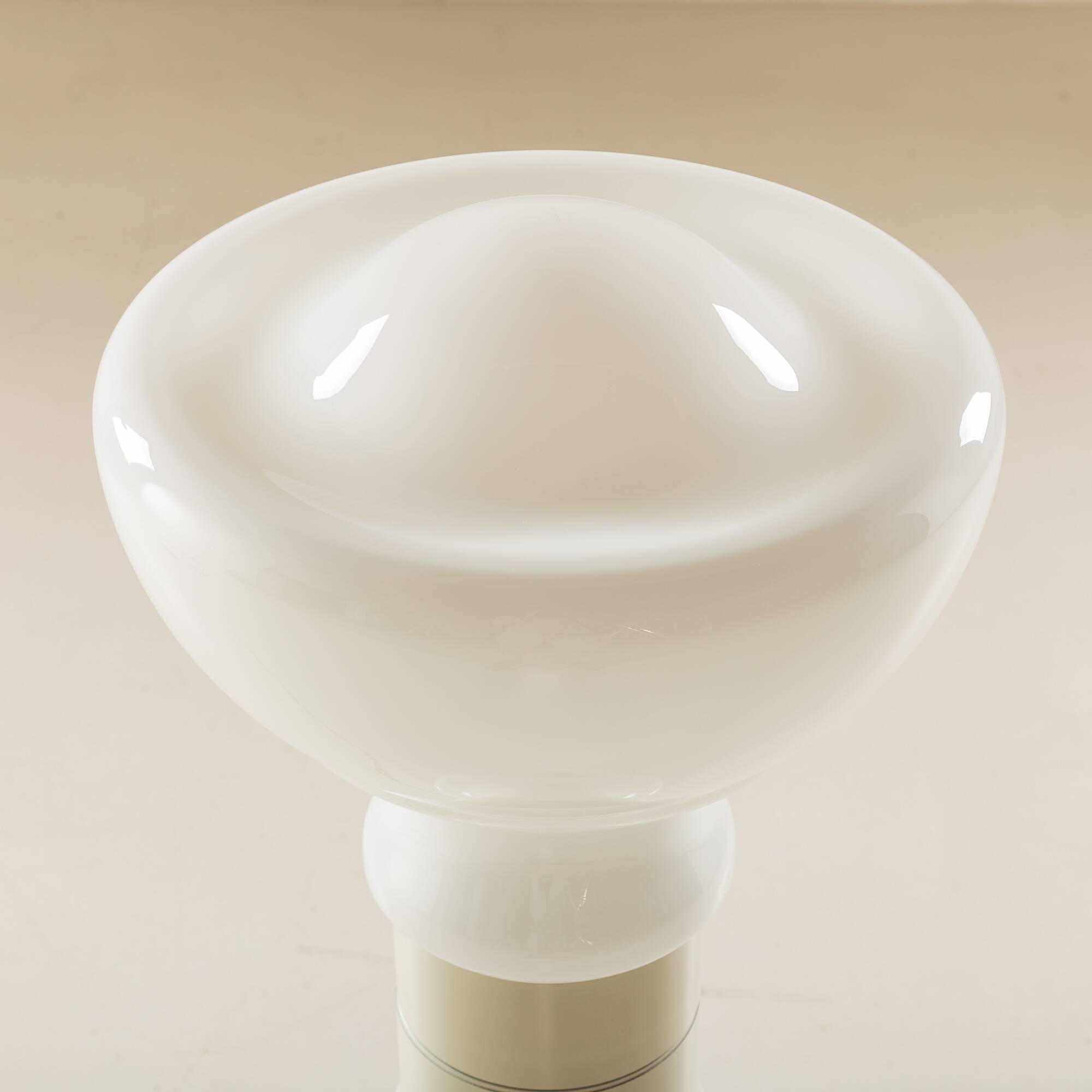 Lampdaire Murano attribuée à Mazzega, Italie, années 1970
