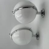 Space Age Wall Lamp Model 5005 Harveiluce, 1970s