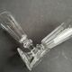 6 Baccarat/Saint Louis champagne flutes - 19th century
