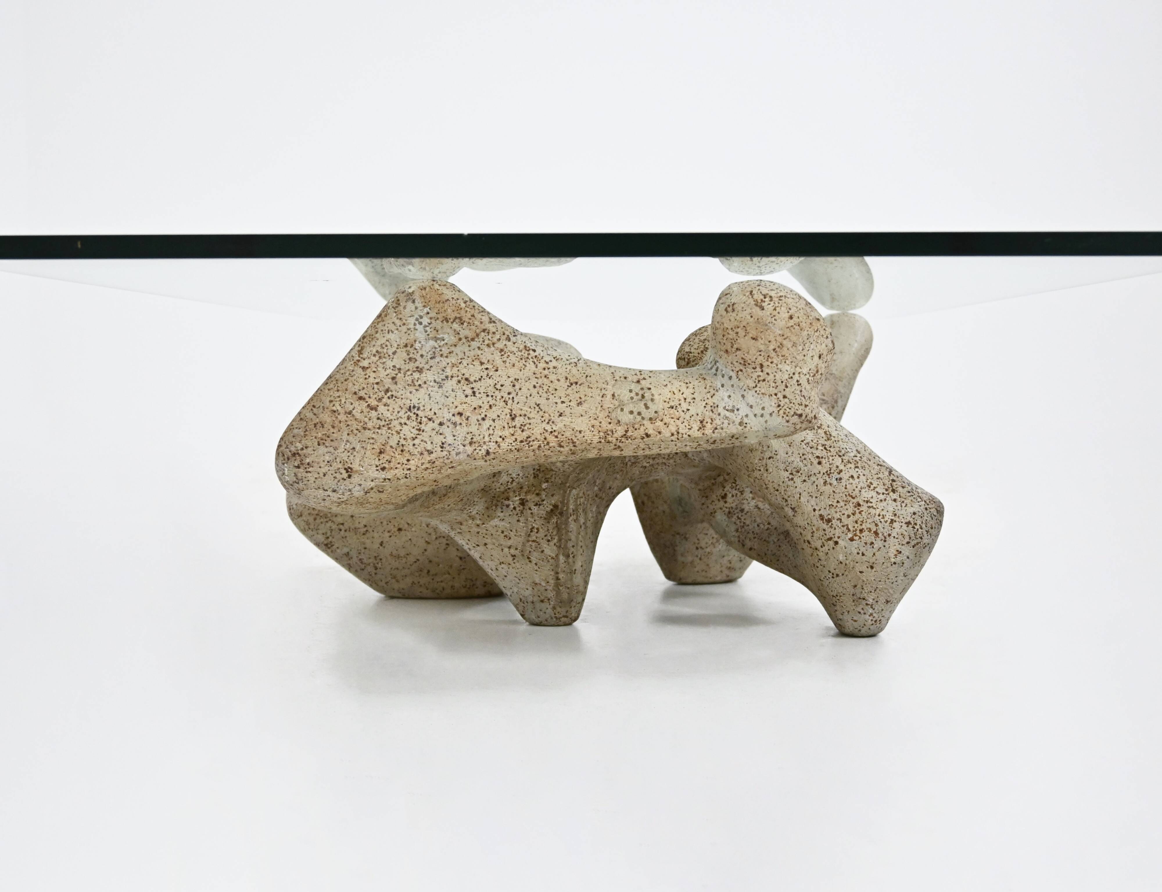 Claudio Trevi coffee table, 1970s
