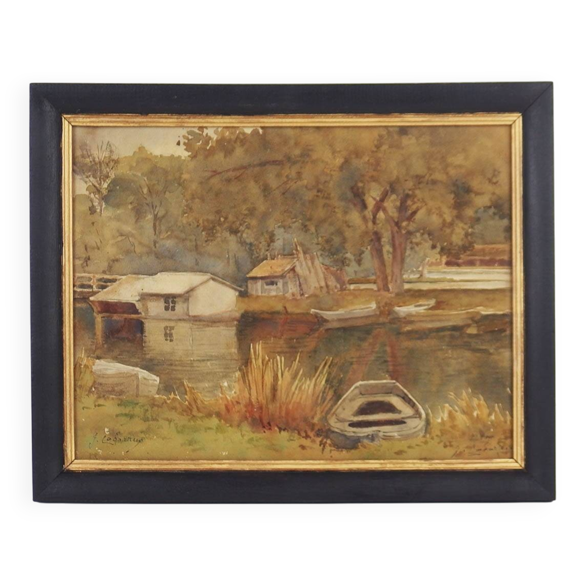 "Riverside" Watercolor by Jenika Cabarrus