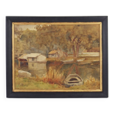 "Riverside" Watercolor by Jenika Cabarrus