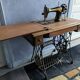 Singer sewing machine with pedal