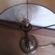Old brass lamp
