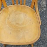 Baumann armchair N°21 in blond beech - 60s