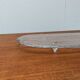 Large Vintage Glass Plate in the Shape of a Swedish Fish by Pukeberg Glass