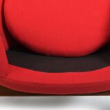 Fried Egg Teak Easychair by Hans Olsen 1950s