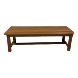 Exotic wood farmhouse table 2.6m