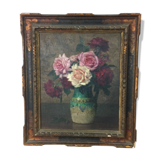 Still life bouquet, P Perrette