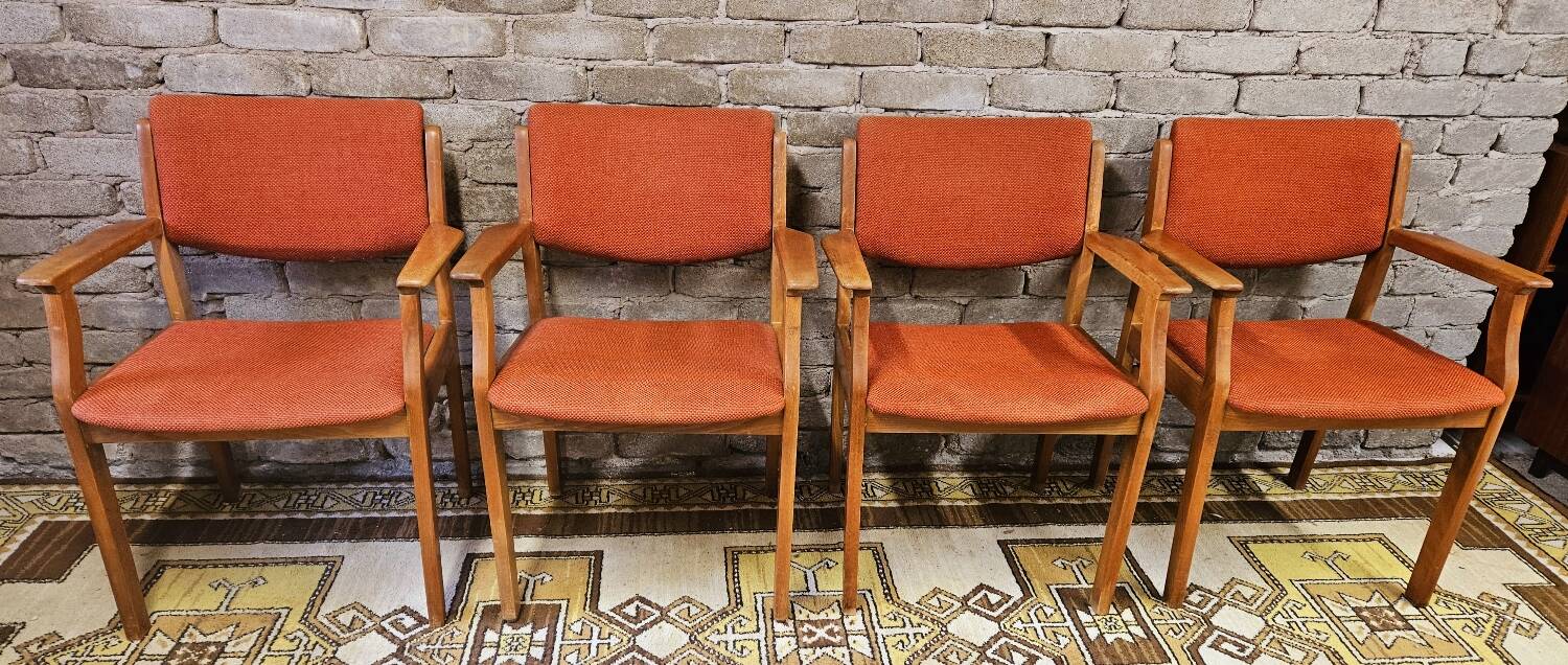Set de 4 fauteuils casala 1970 vintage
