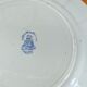 Porcelain plate St Amand model Fruits blue