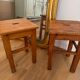 Paire de tabourets scandinave vintage