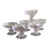 Lot de 6 coupes anciennes