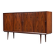 Gunni Omann highboard model 19 in rosewood Omann Jun Denmark 1960
