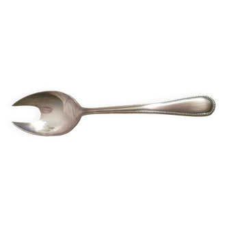 Cookie spoon in silver metal pearl model