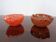 Small Italian Murano Glass Ashtrays, 1960s, Set of 2