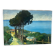 Mediterranean landscape signed from 1970
