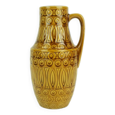 scheurich mid century VASE 1960s decor hellas ochre glaze model 423-25