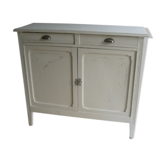 White Parisian buffet
