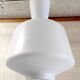 Scandinavian opaline pendant light - mid-20th century