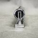 Pair of Bauhaus Chrome Wall Lights by Napako, Czechoslovakia, 1940s