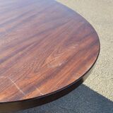 Vintage Baumann Scandinavian oval table - 1960s