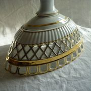 Large porcelain basket from the Napoleon III era