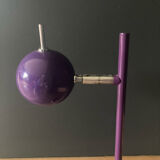 Purple eye ball lamp