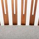 Rocking chair by Hans Olsen for Juul Kristensen in grey felt