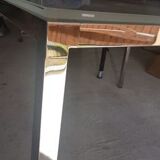 Desalto square glass table