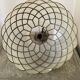 Lustre vintage 60 en nacre & bronze