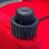 Red foam and fabric armchair banquettes by Sitland, 1970.