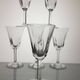 6 crystal glasses Saint Louis model Cerdagne