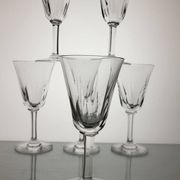 6 crystal glasses Saint Louis model Cerdagne