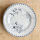 8 assiettes plates - Terre de fer - Choisy-le-roi