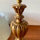 Gilded wooden lamp