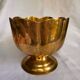 Brass footed bowl