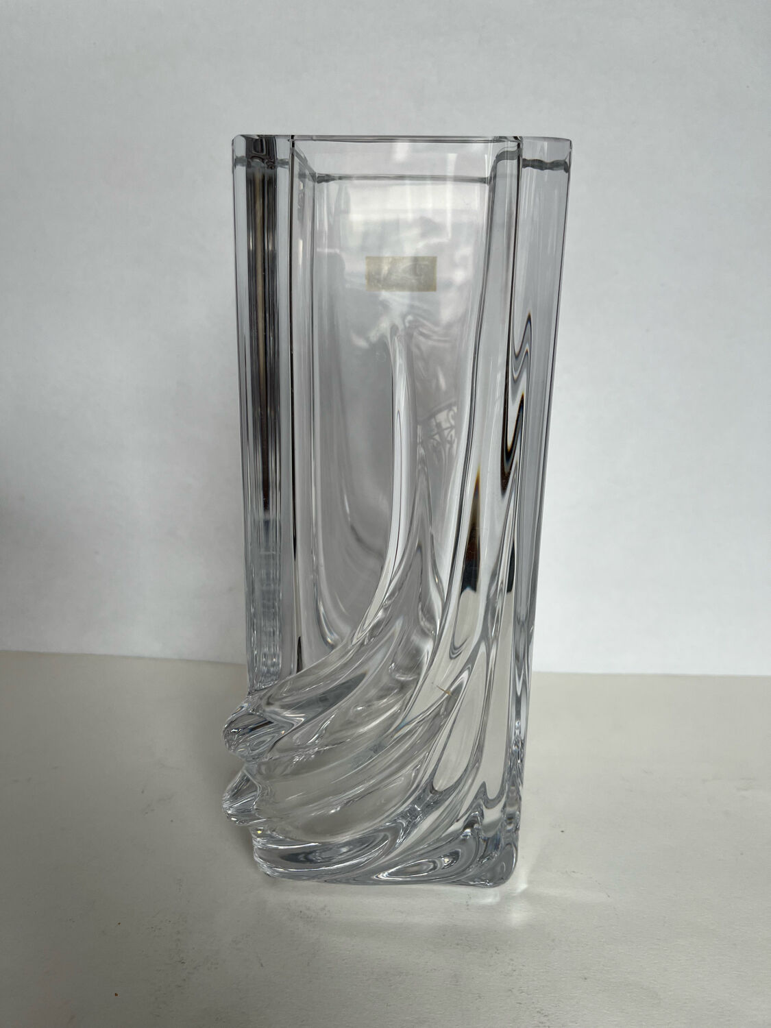 Daum crystal vase