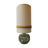 Khaki glass lamp, 70s