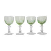4 Val Saint Lambert glasses in Ouraline