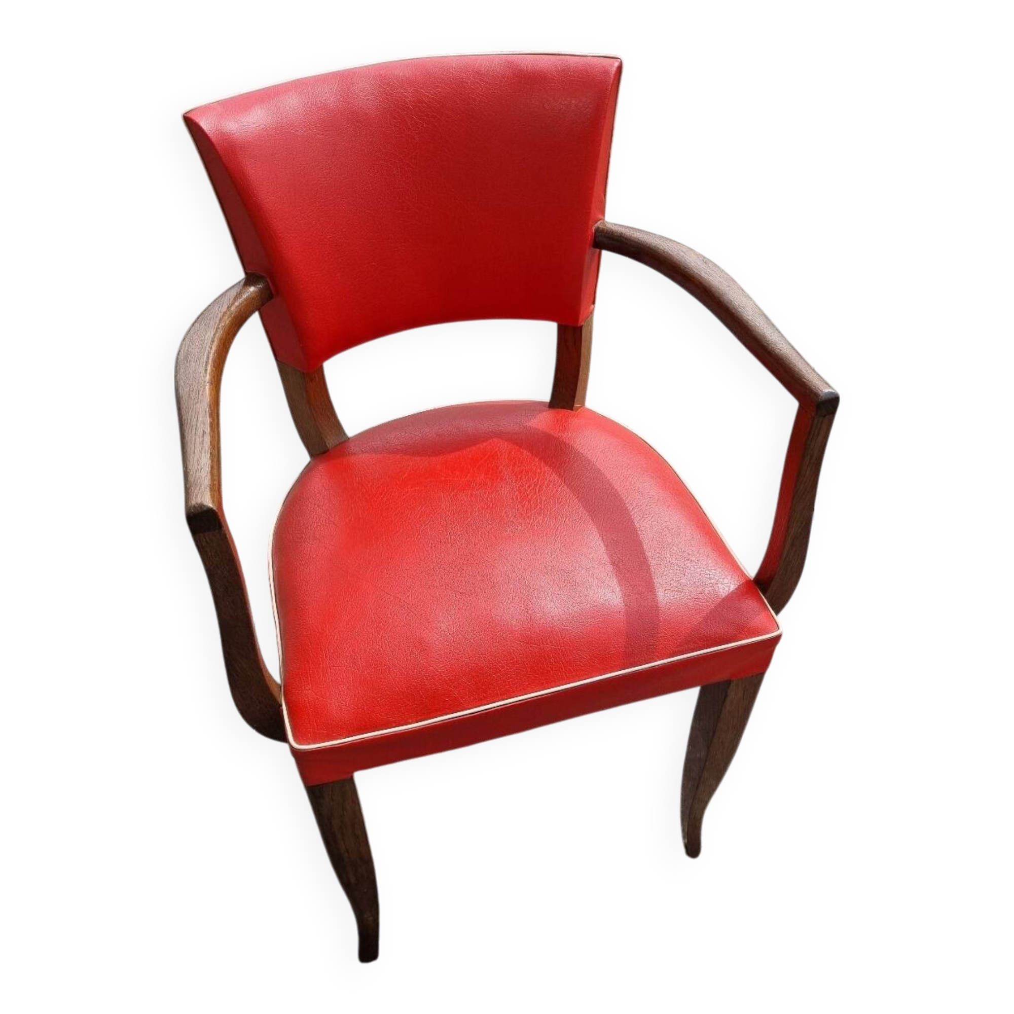 Vintage bridge armchair