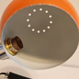 Targetti orange lacquered snake lamp