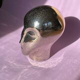 Ceramic head sculpture