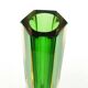 Murano Sommerso vase, mid-century modern, glass, designed by F. Poli, Italy, 1950s
