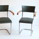 Art deco tubular Armchairs, 1930s set of two