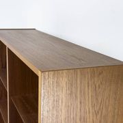 Large vintage teak bookshelf by Hundevad & Co., 1960s